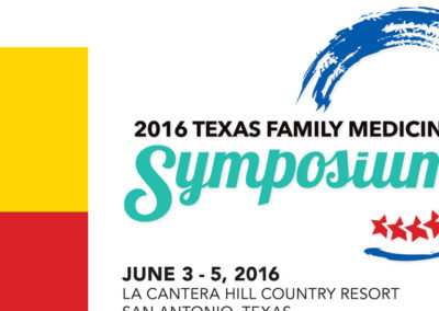 Texas Family Medicine Symposium 2016 Branding