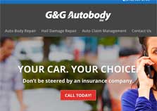 G and G Autobody Website