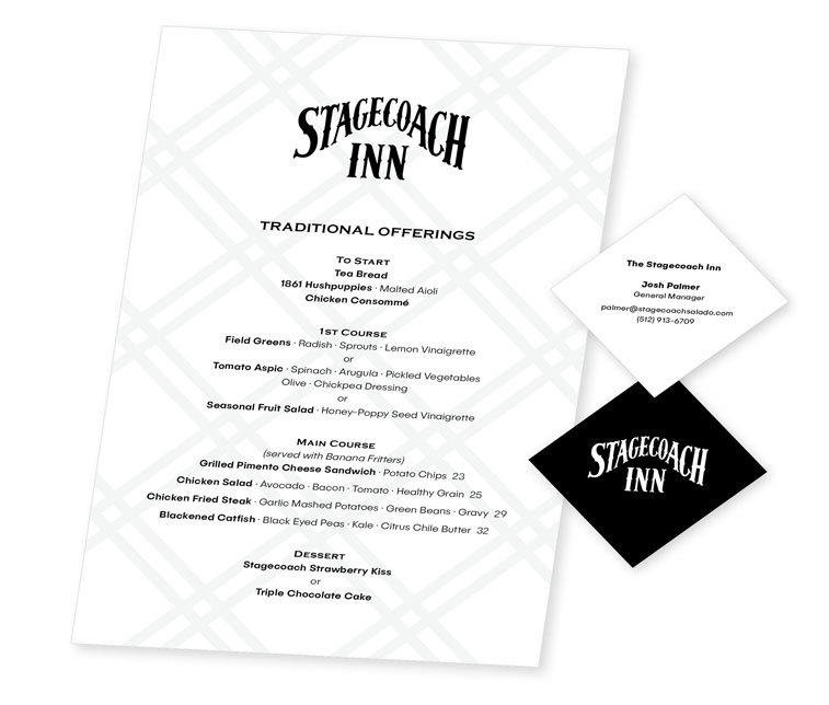 Stagecoach Inn Branding