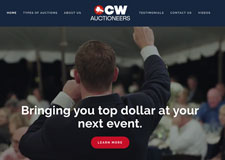 CW Auctioneers Website